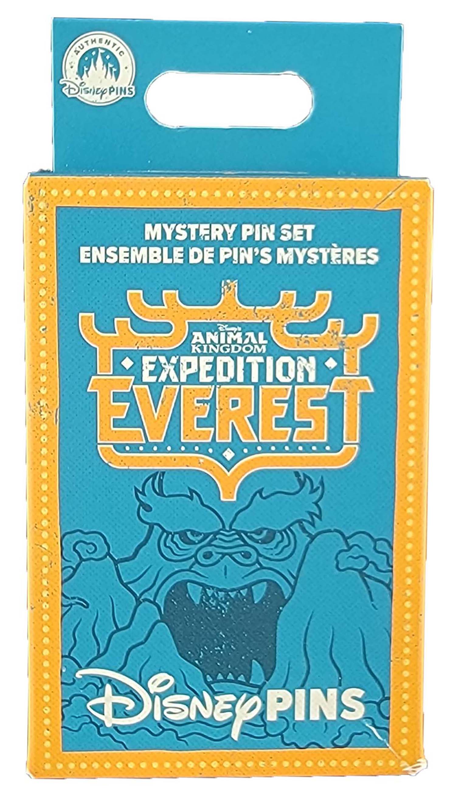 Disney Pin - Expedition Everest Mystery Box - 2 Random Pins - Sealed