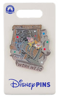 Disney Pin - Seven Dwarfs Mine Train - Doc and Dopey - Off to Work We Go