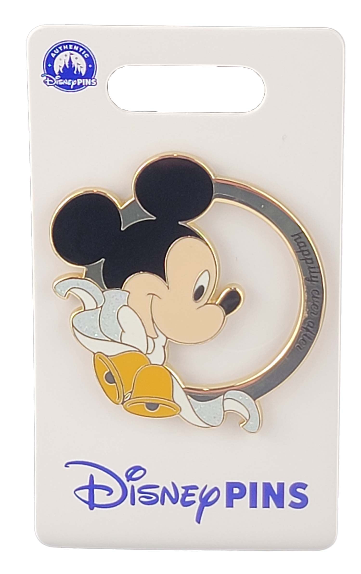 Disney Pin - Happily Ever After Series - Wedding Ring - Mickey Mouse