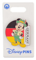 Disney Pin - EPCOT World Showcase - Mickey Mouse Flag Series - Germany - front view