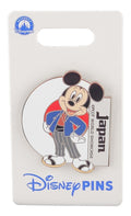 Disney Pin - EPCOT World Showcase - Mickey Mouse Flag Series - Japan - front view