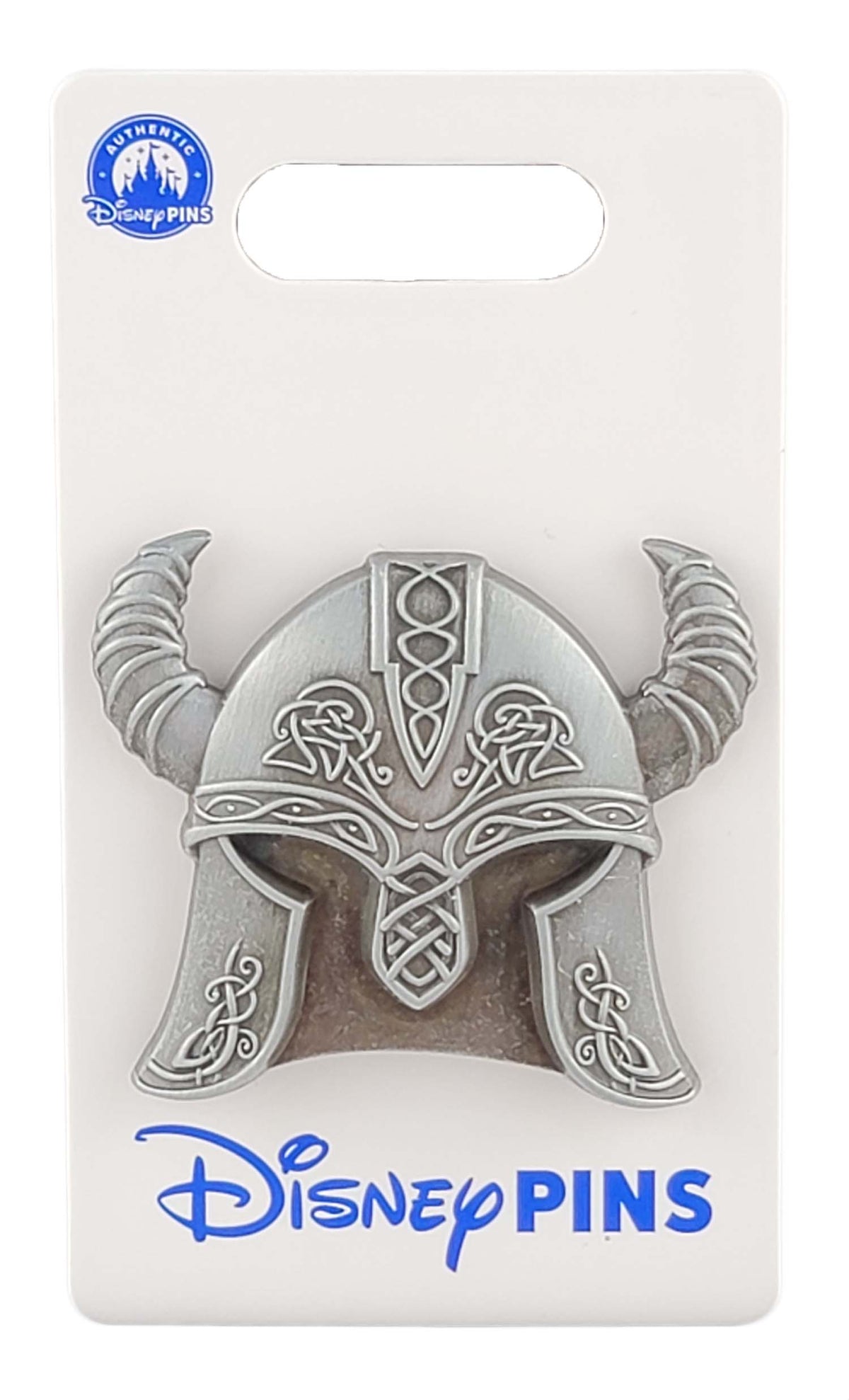 Disney Pin - EPCOT Norway - Viking Helmet - 3D Sculpted - front view