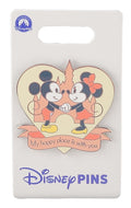 Disney Pin - Happily Ever After - Mickey and Minnie - My Happy Place Is With You