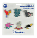 Disney Pin - Booster Set - Disney Villains Evil Sidekicks - 6-Pin Set - front view