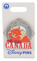 Disney Pin - EPCOT World Showcase Characters - Canada - Red Panda Mei - front view