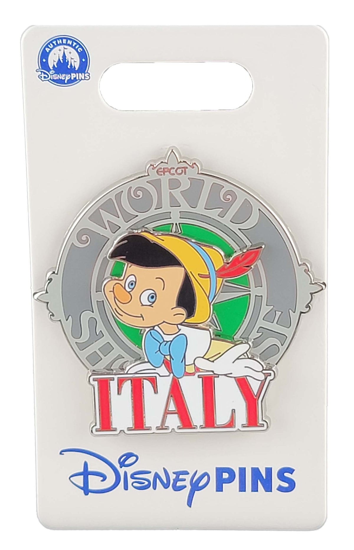 Disney Pin - EPCOT World Showcase Characters - Italy - Pinocchio - front view