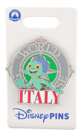 Disney Pin - EPCOT World Showcase Characters - Italy - Sea Monster Luca - front view