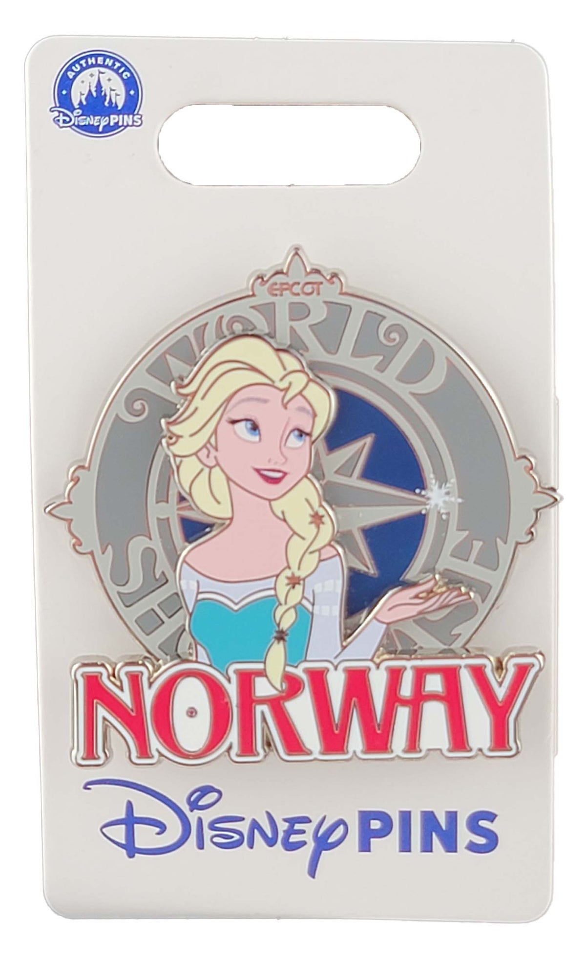Disney Pin - EPCOT World Showcase Characters - Norway - Elsa - front view