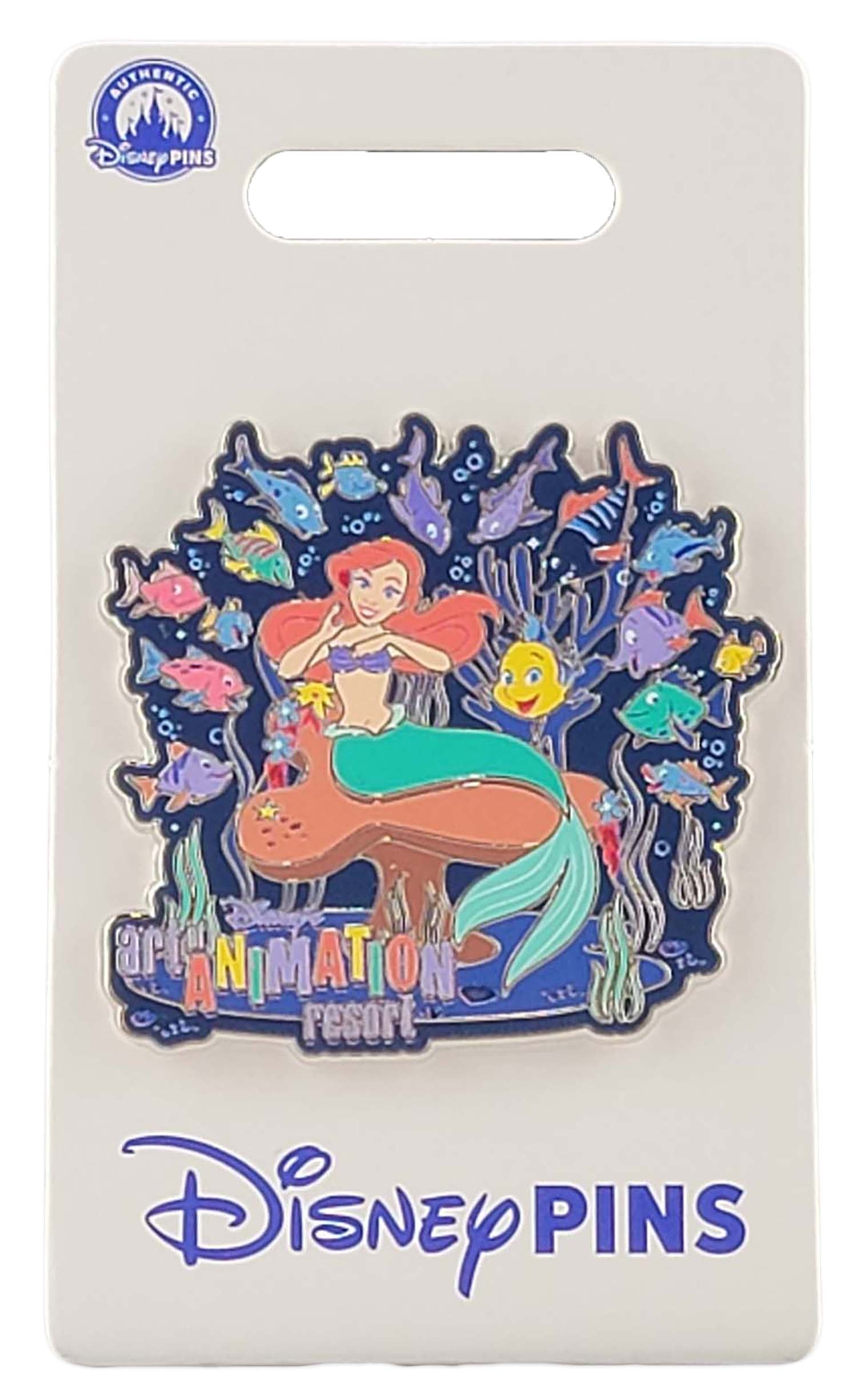 Disney Pin - Art of Animation Resort - Ariel and Flounder