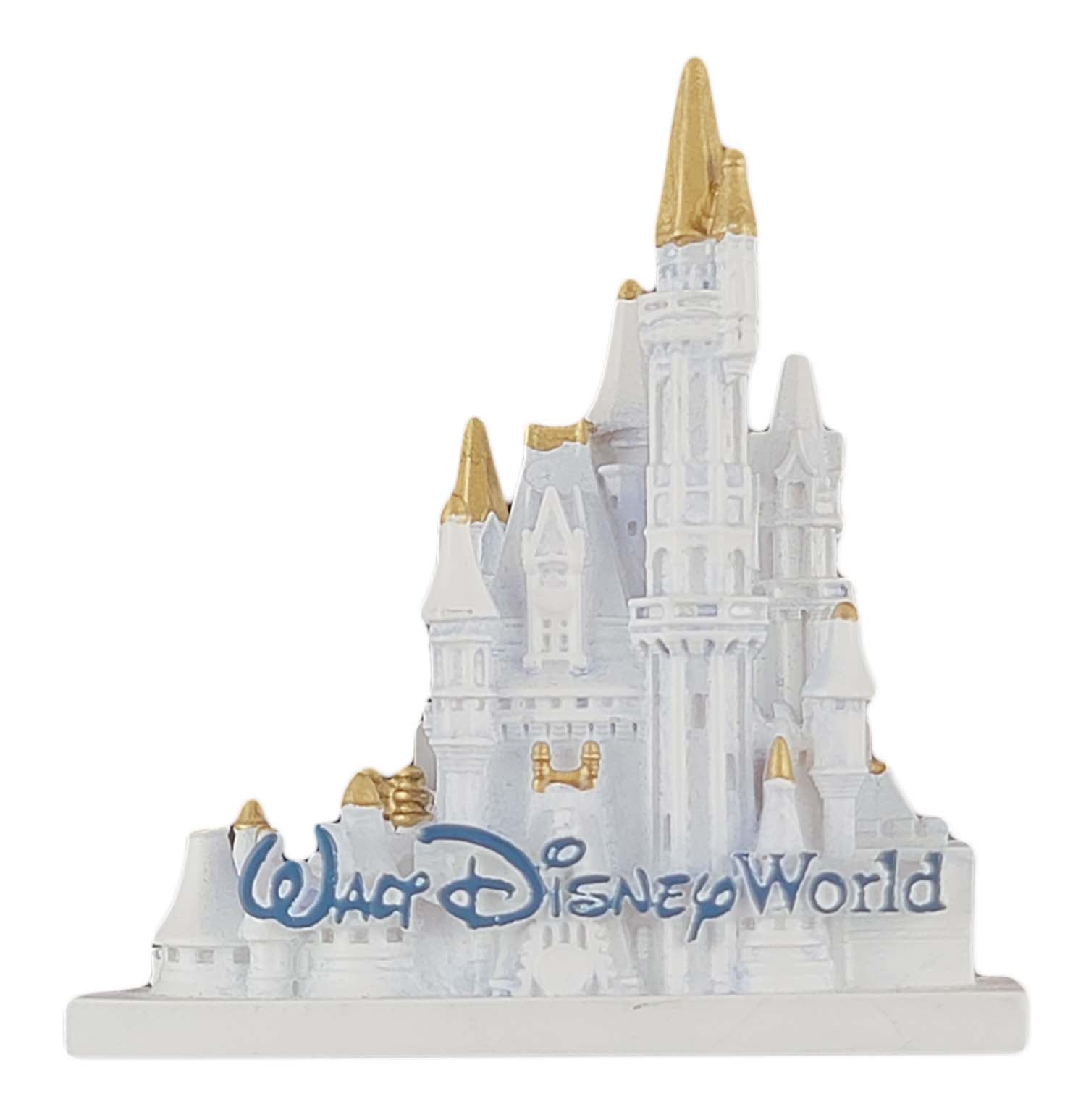 Disney Parks Magnet - Walt Disney World - Cinderella Castle - White - front view