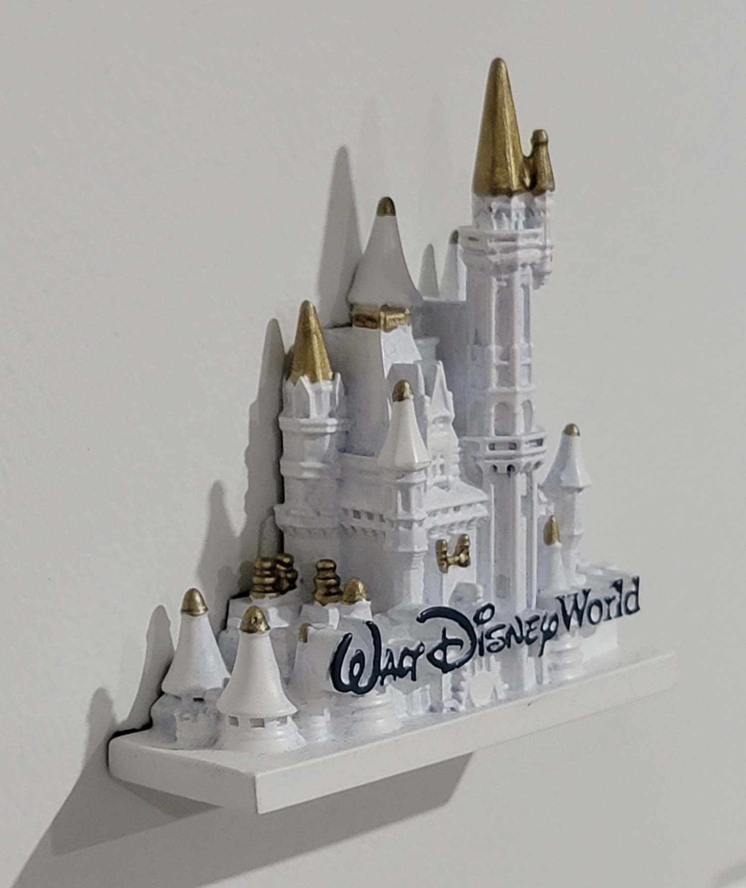 Disney Parks Magnet - Walt Disney World - Cinderella Castle - White - alternate view 2