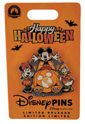 Disney Pin - Happy Halloween 2026 - DVC - Vacation Club - Mickey Mouse, Minnie and Donald