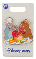Disney Pin - Ratatouille - Chef Remy and Emile Having a Snack