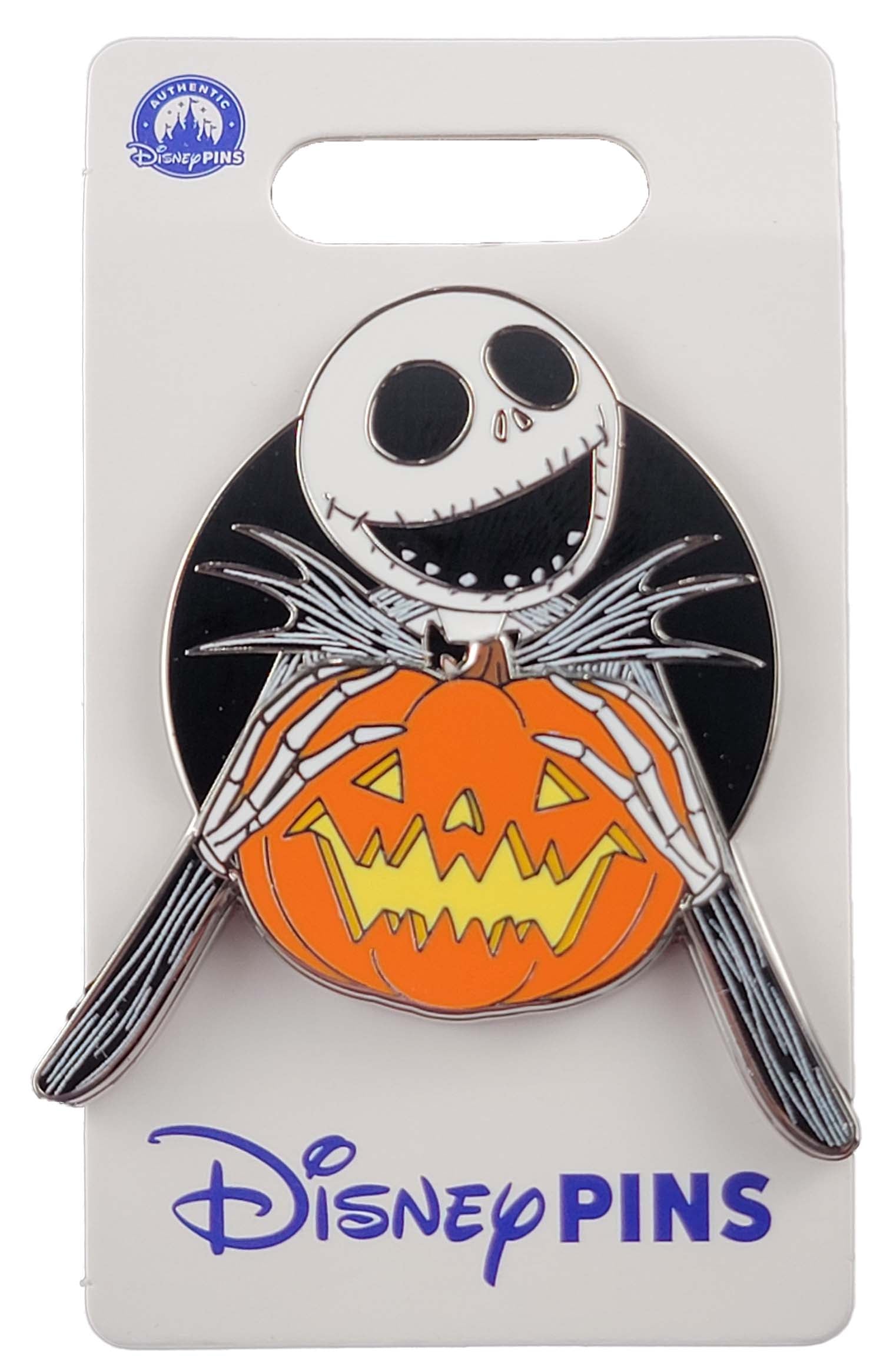 Disney Pin - The Nightmare Before Christmas - Jack Skellington holding a Jack-o-Lantern