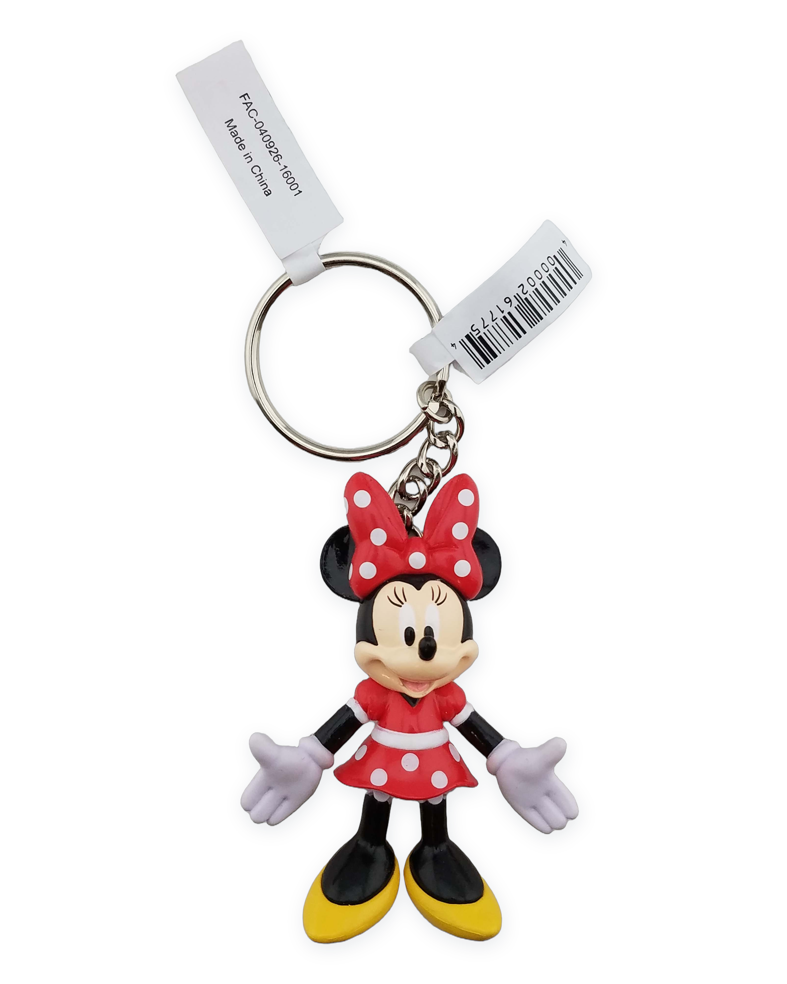 Disney Parks Keychain - Minnie Mouse - Bendable