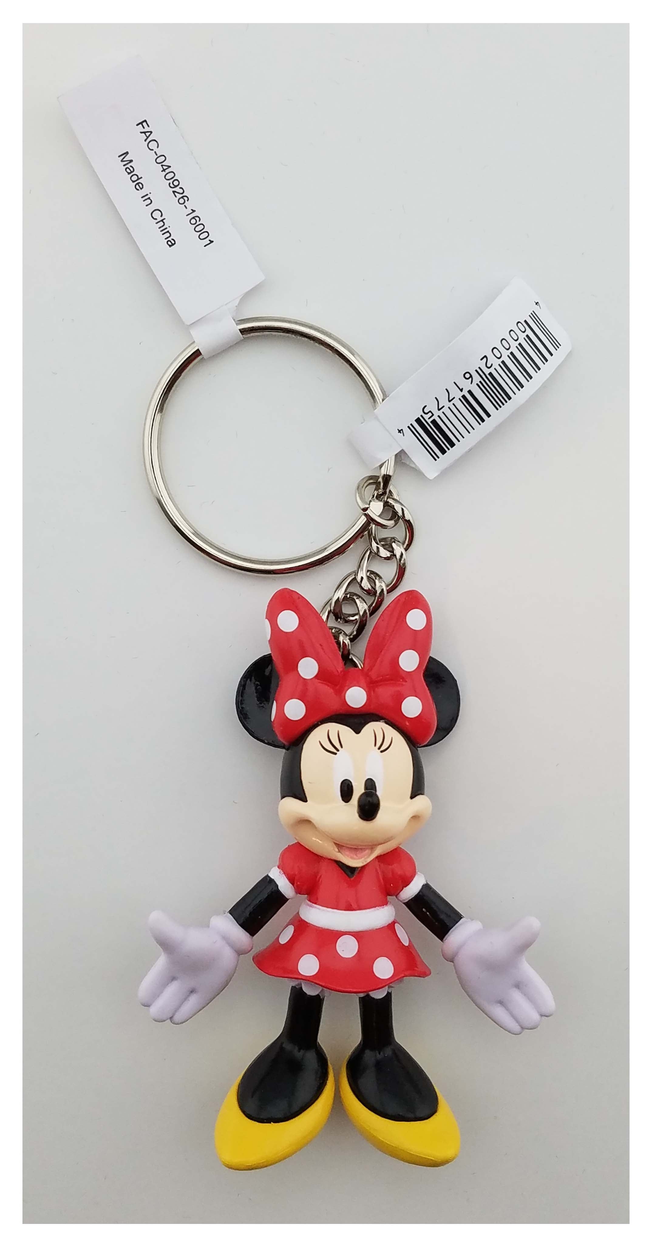 Disney Parks Keychain - Minnie Mouse - Bendable