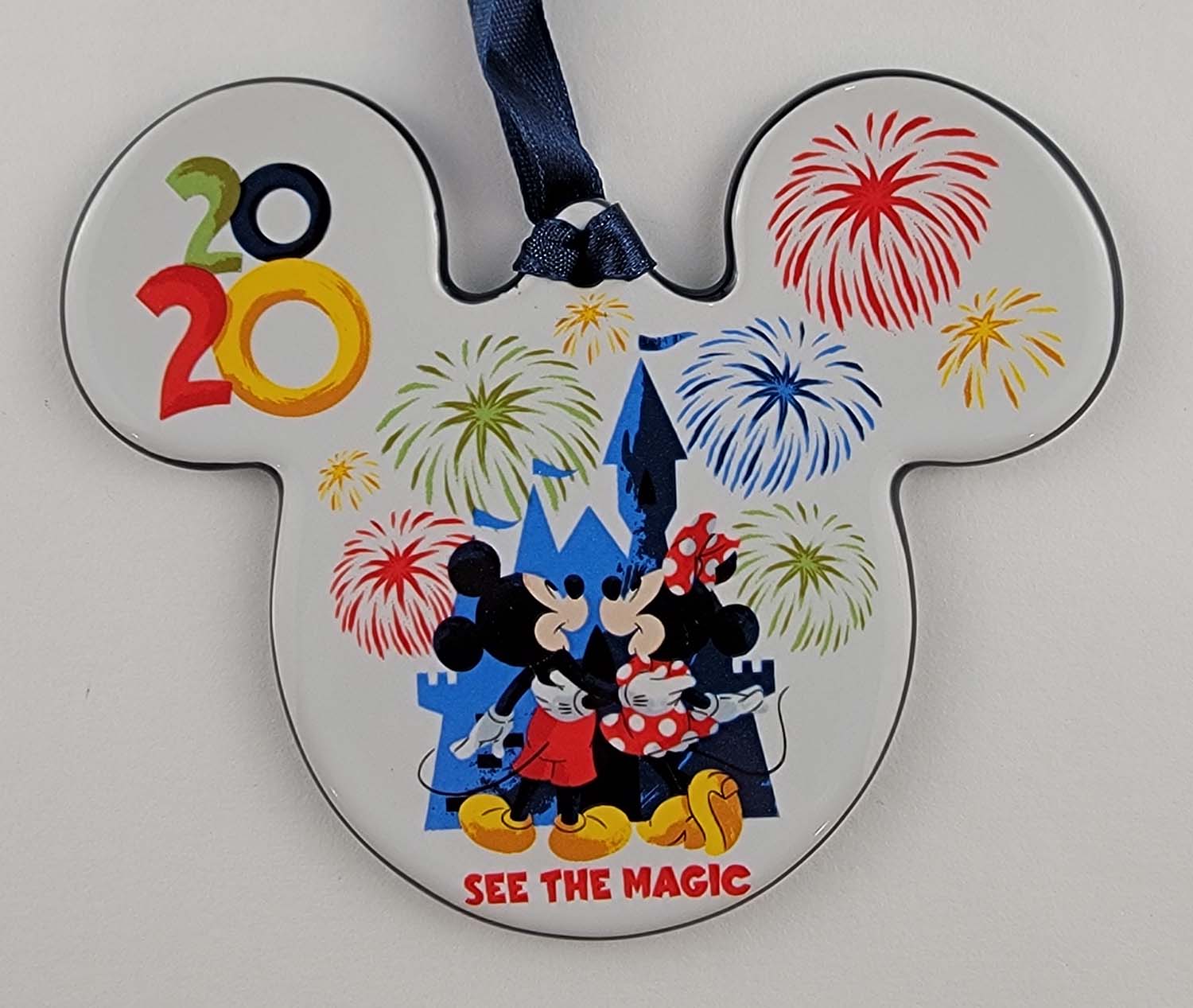 Disney Parks Ornament - Mickey Icon - Dated 2020 - See The Magic, image 2