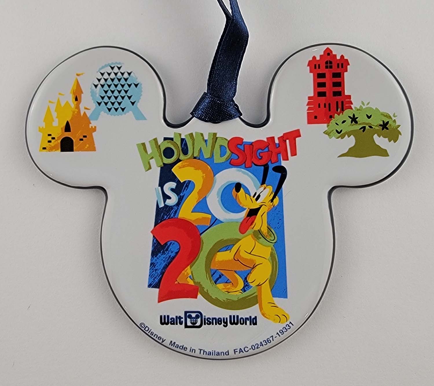 Disney Parks Ornament - Mickey Icon - Dated 2020 - See The Magic, image 4