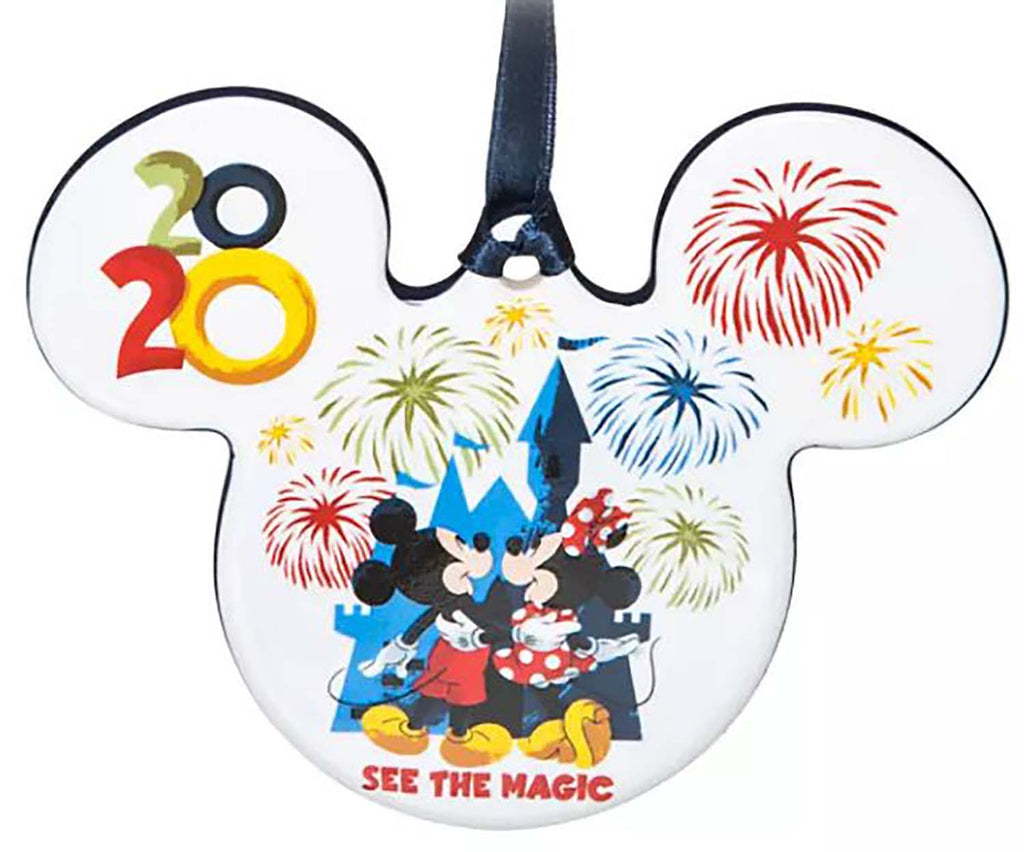 Disney Parks Ornament - Mickey Icon - Dated 2020 - See The Magic, image 3