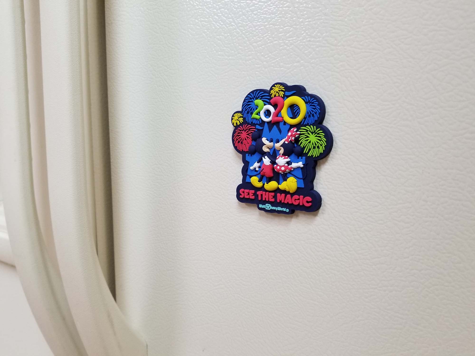 Disney Parks Magnet - Walt Disney World 2020 - Mickey & Minnie Fireworks - alternate view 2