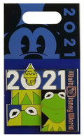 Disney Pin - Walt Disney World - Dated 2021 - Muppets - Kermit
