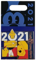 Disney Pin - Walt Disney World - Dated 2021 - Winnie the Pooh