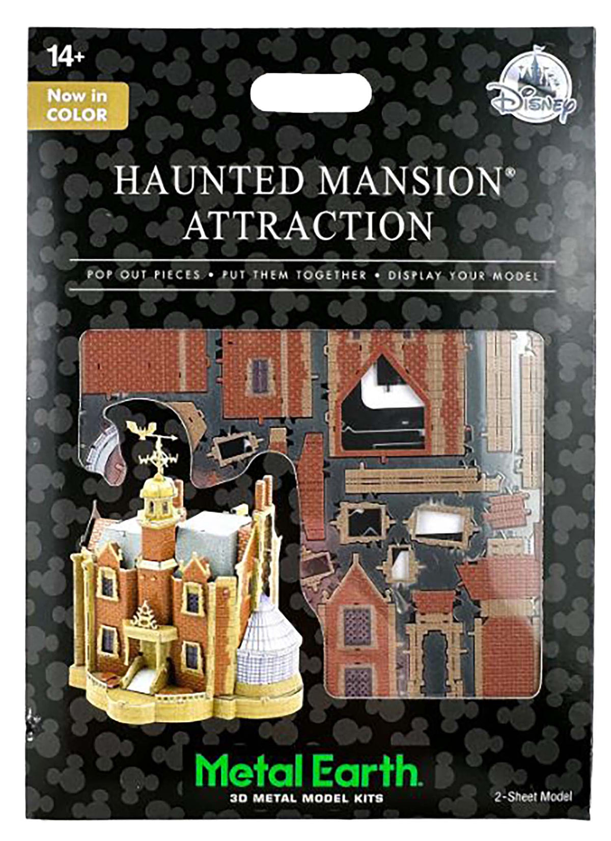 Disney Parks Metal Earth - Haunted Mansion Attraction Model Kit