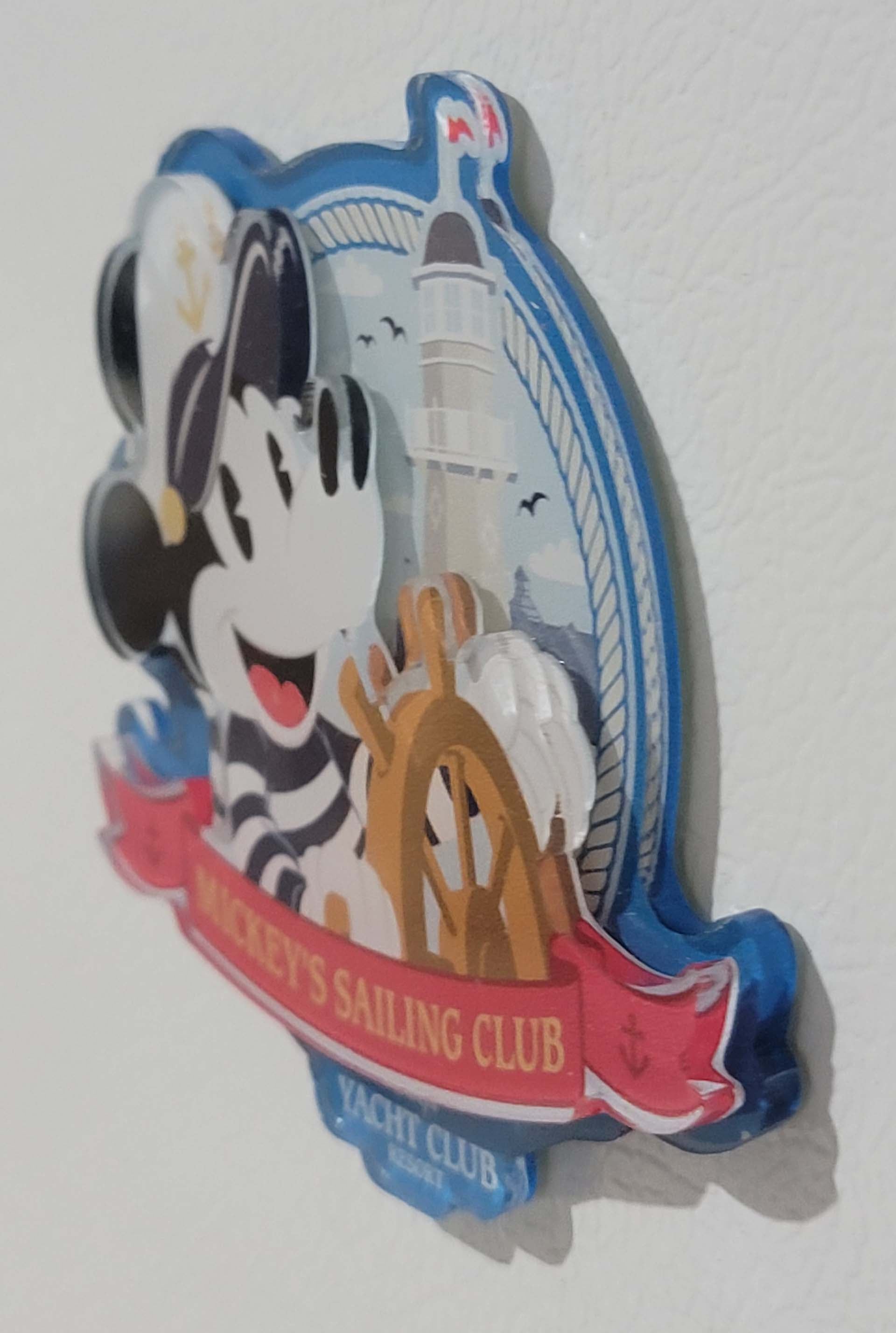 Disney Parks Magnet - Yacht Club Resort - Mickey's Sailing Club - alternate view 2