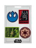 Disney Parks - PatcheD - Star Wars - Darth Vader - Luke Skywalker The Force - Rebel and Empire Logos - Patch