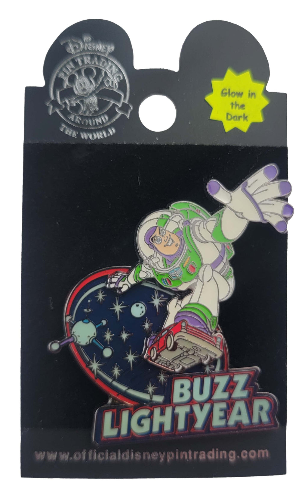 Disney Pin - Buzz Lightyear - Red Car, view 1