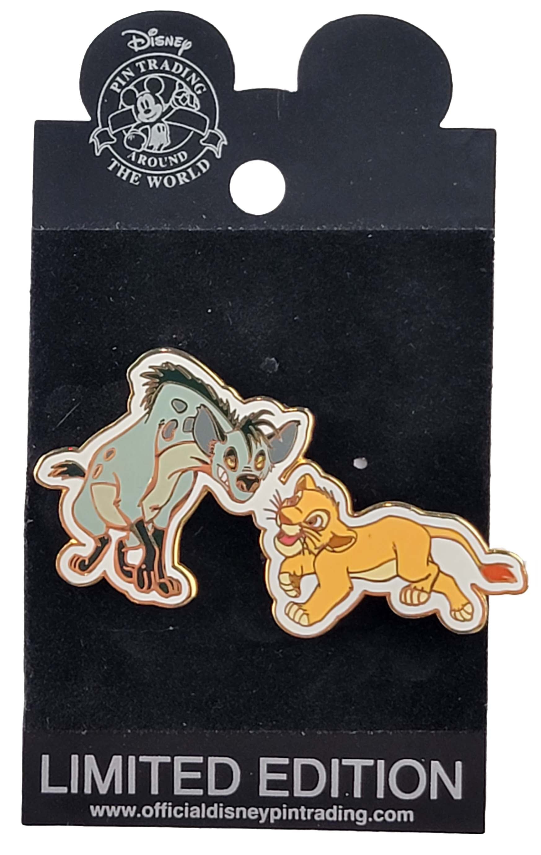 Disney Pin - Mickeys Super Star Trading Team - The Lion King - Simba and Shenzi