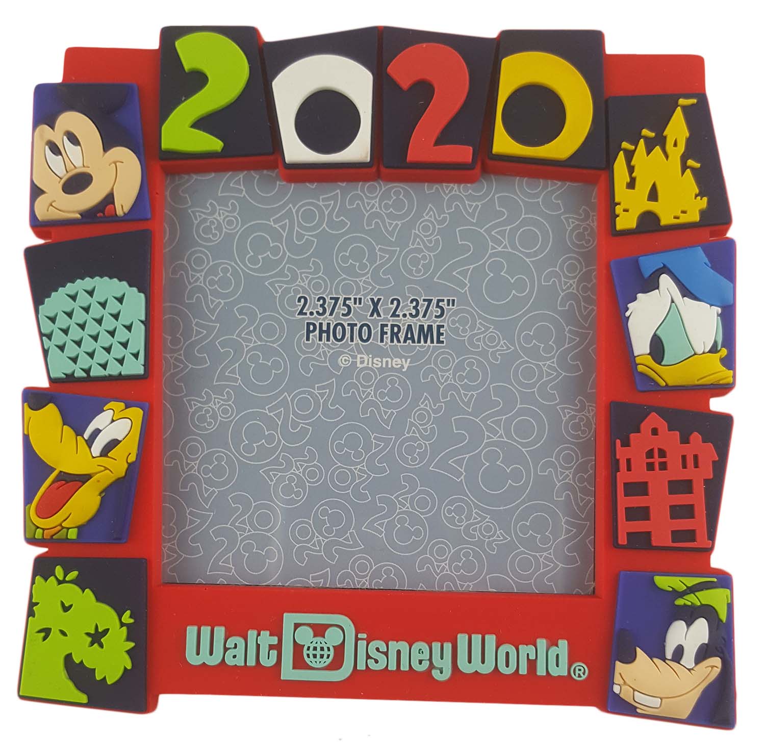 Disney Parks Magnetic Photo Frame - WDW 2020 - Mickey & Friends - front view