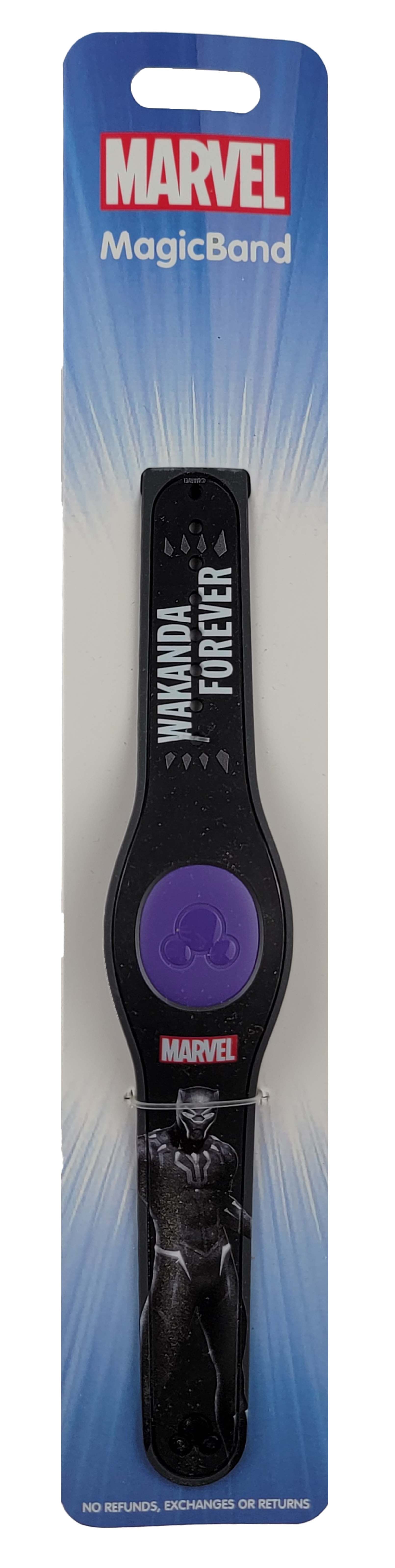 Disney Parks - MagicBand 2.0 - Marvel - Wakanda Forever - Black Panter