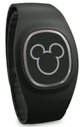 Disney Magicband Plus + - Solid Black with Mickey Icon