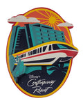 Disney Parks Magnet - Contemporary Resort and Monorail - front view