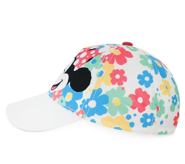 Disney Parks - Youth Baseball Cap - Minnie Mouse - Floral, image 3