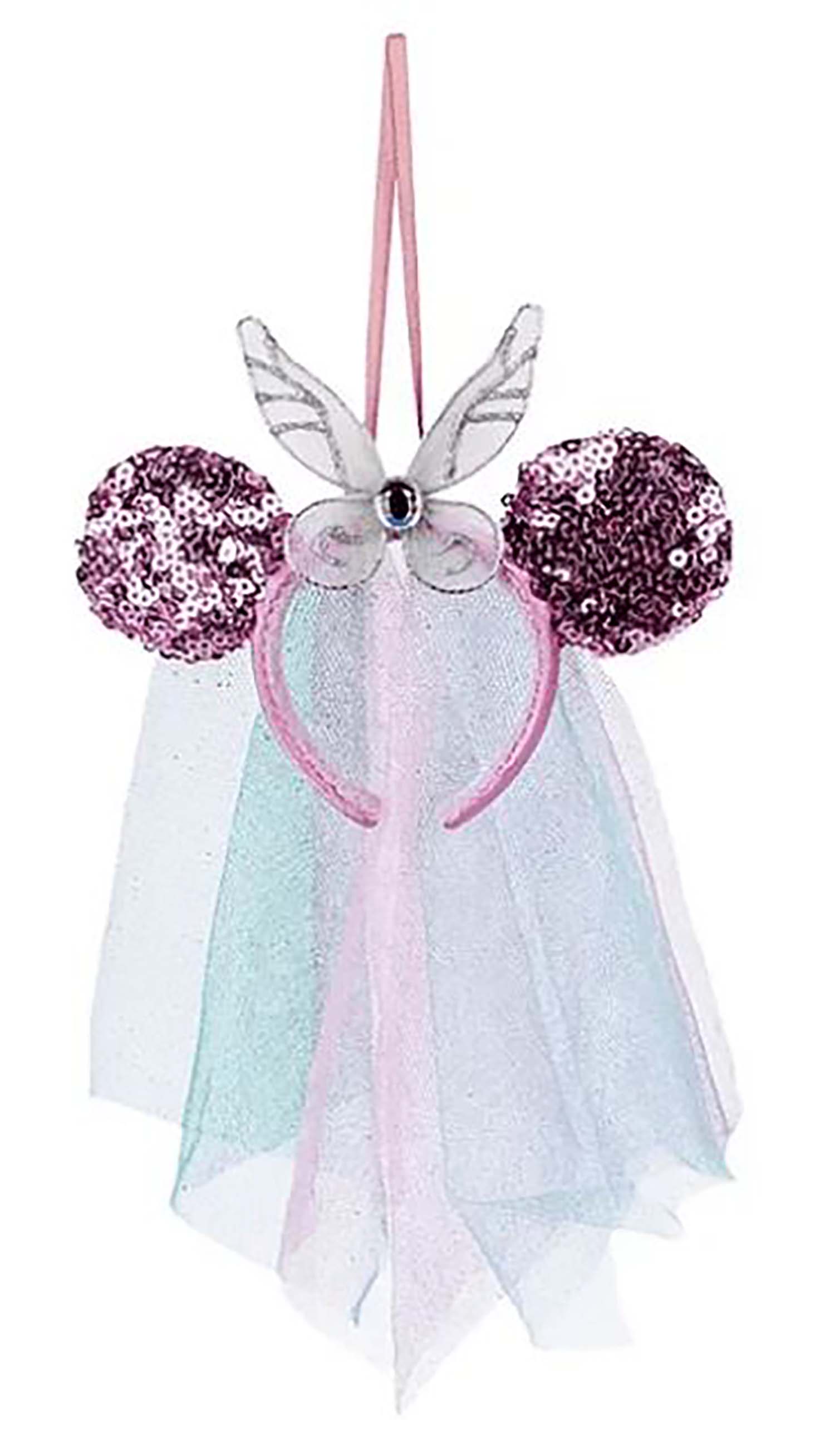 Disney Parks Ornament - Minnie Ears Headband - Butterfly, image 1
