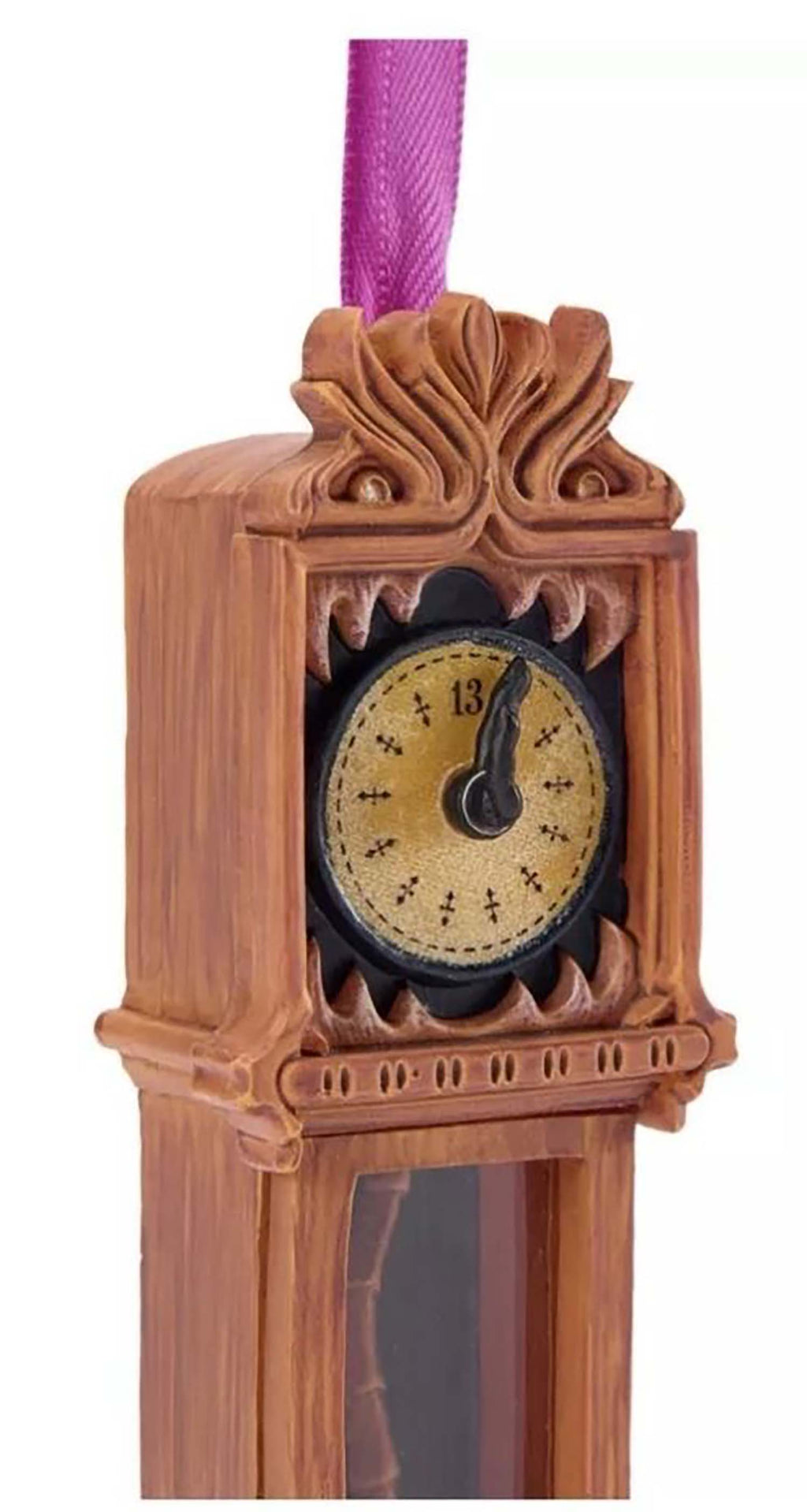 Haunted Mansion 13-Hour Clock ornament, clock detail