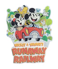 Disney Parks Magnet - Mickey and Minnie's Runaway Railway Logo - front view
