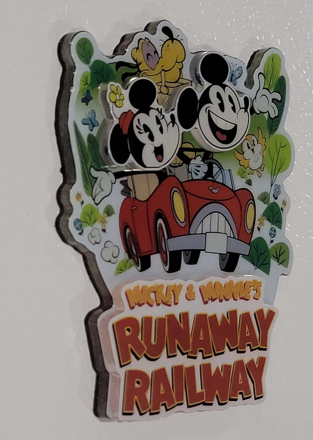 Disney Parks Magnet - Mickey and Minnie's Runaway Railway Logo - alternate view 2