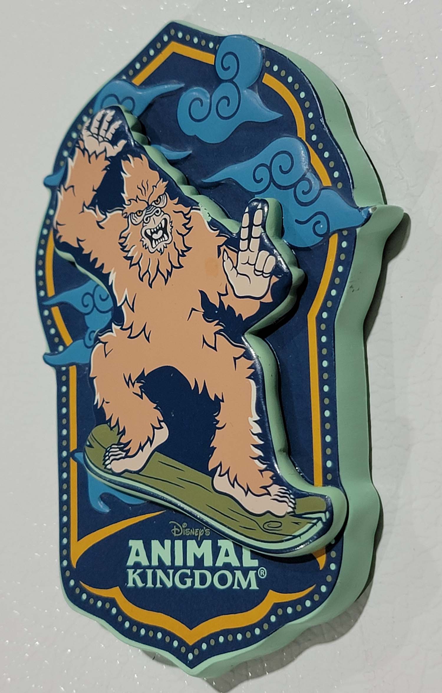 Disney Parks Magnet - Expedition Everest - Yeti Snowboarding - alternate view 2