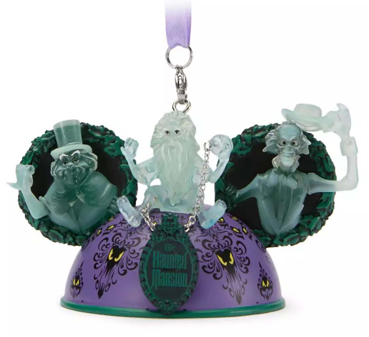 Disney Parks Ornament - Haunted Mansion Hitchhiking Ghosts Light-Up Ear Hat, image 1