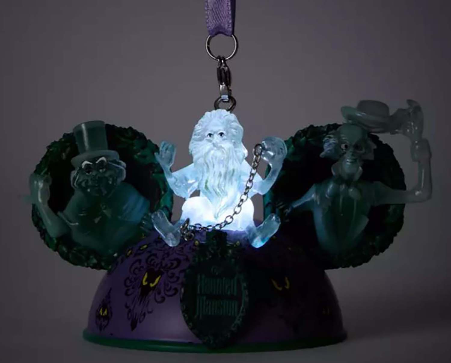 Disney Parks Ornament - Haunted Mansion Hitchhiking Ghosts Light-Up Ear Hat, image 3