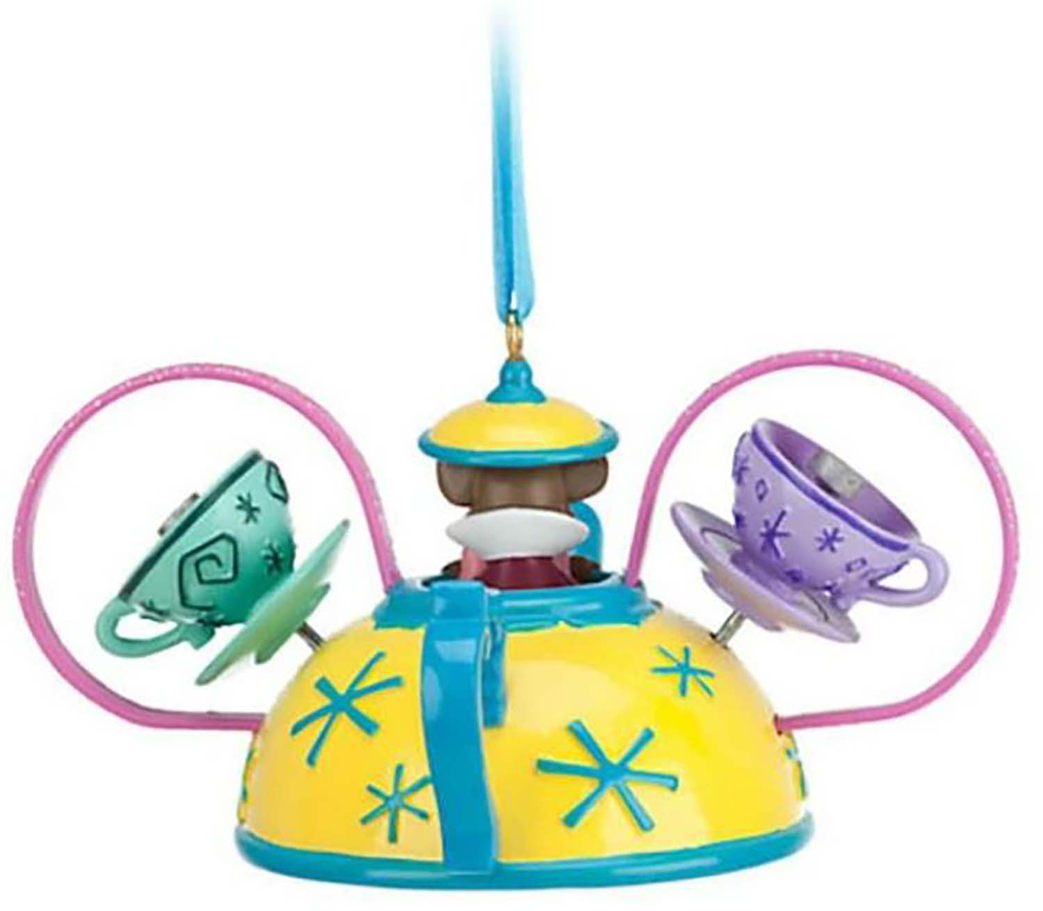 Disney Parks Ornament - Mad Tea Party - Ear Hat, image 3