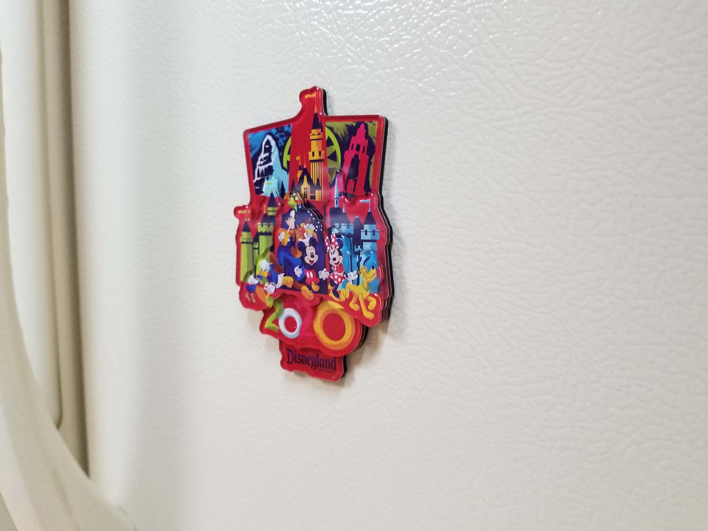 Disneyland Magnet - Dated 2020 - Mickey & Friends - alternate view 2
