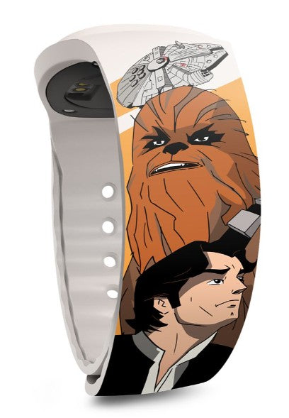 Disney MagicBand Plus + - Star Wars - Han Solo and Chewbacca