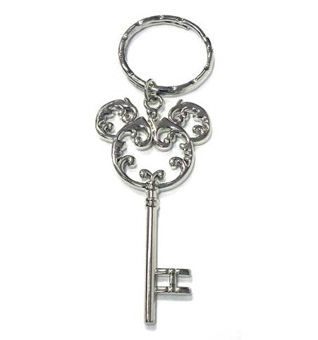 Disney Parks Keychain - Mickey Filigree Key