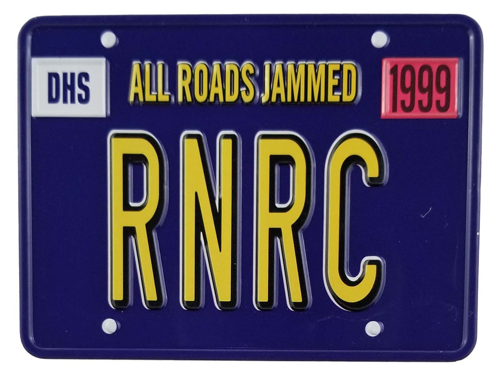 Disney Parks Magnet - Rock-n-Roller Coaster - RNRC License Plate - front view