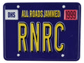 Disney Parks Magnet - Rock-n-Roller Coaster - RNRC License Plate - front view