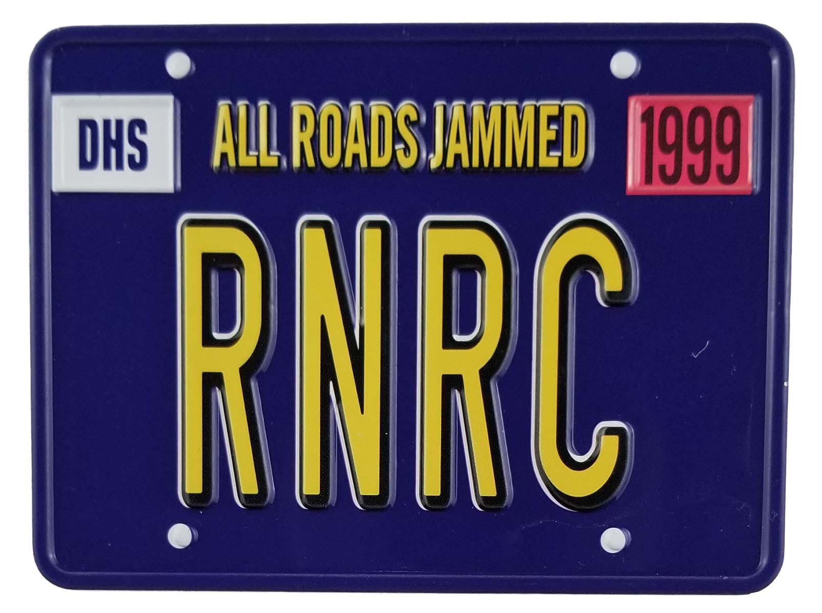 Disney Parks Magnet - Rock-n-Roller Coaster - RNRC License Plate - front view